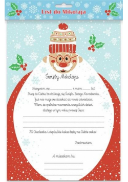 List do Mikołaja Mikołaj z brodą
