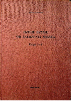 Dzieje Rzymu od założenia miasta