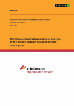 Microfinance Institutions in Ghana
