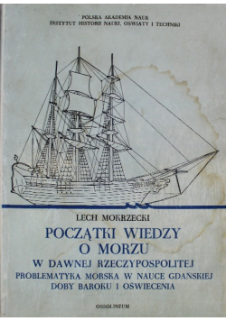 Początki wiedzy o morzu w dawnej Rzeczypospolitej