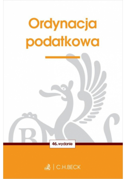 Ordynacja podatkowa wyd. 46