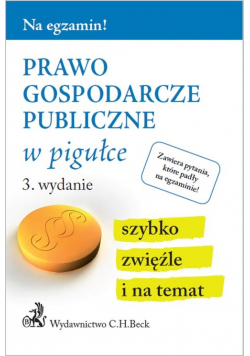 Prawo gospodarcze publiczne w pigułce