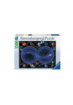 Puzzle 1500 Niebiańska mapa