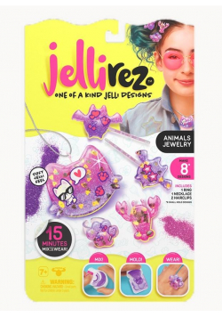 Jelli Rez. Zestaw do robienia biżuterii- Zwierzęta