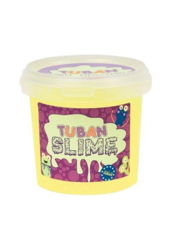 Slime brokat neon żółty 3kg TUBAN