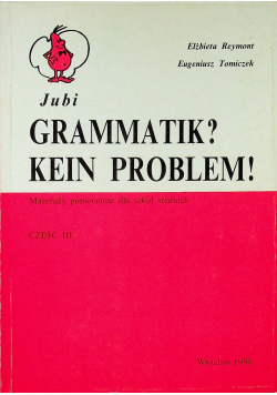 Grammatik kein problem część III