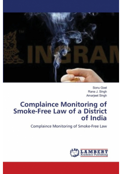 Complaince Monitoring of Smoke-Free Law of a  District of India