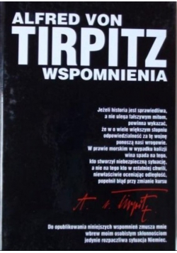 Alfred von Tirpitz Wspomnienia