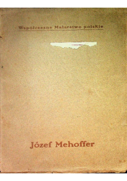 Józef Mehoffer  1912 r.