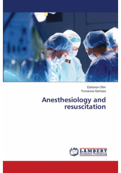 Anesthesiology and resuscitation