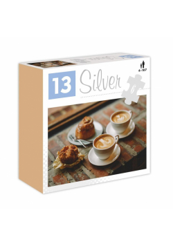 Silver Puzzle 6 El. Kawa I Ciastko