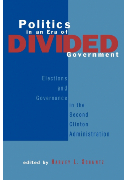 Politics in an Era of Divided Government