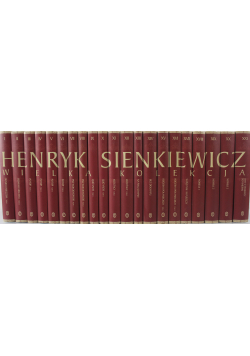 Sienkiewicz Wielka kolekcja 21 tomów