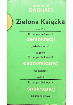 Zielona książka część I