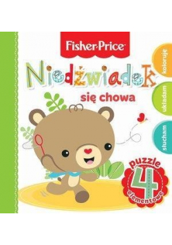 Fisher Price Puzzle Niedźwiadek się chowa