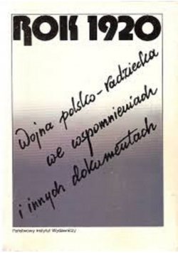 Wojna polsko radziecka we wspomnieniach i innych dokumentach