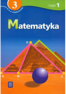 Matematyka 3 podręcznik z ćwiczeniami część 1