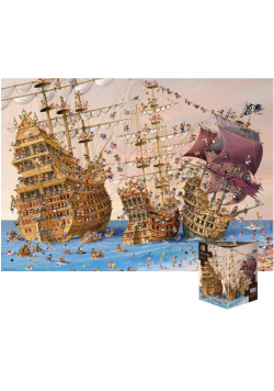 Puzzle 1000 Piraci (Puzzle+plakat)