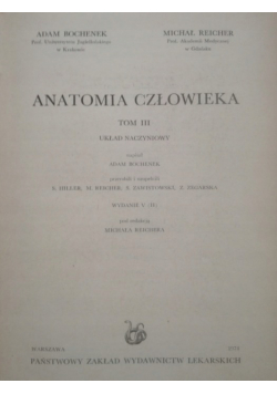 Anatomia człowieka Tom III