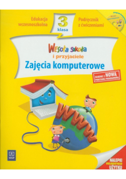 Lewandowska Beata - Wesoła szkoła i przyjaciele 3. Zajęcia komputerowe Podręcznik z ćwiczeniami z płytą CD