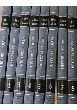Historia Polski Tom 1 do 8
