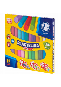 Plastelina Astra 24 kolory