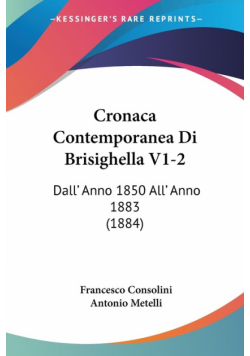 Cronaca Contemporanea Di Brisighella V1-2