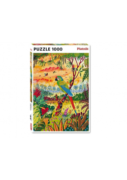 Puzzle 1000 - Ara Zielona PIATNIK