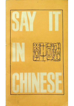 Say it in chinese