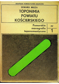 Toponimia powiatu kościerskiego