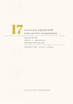 Katalog rękopisów Biblioteki Narodowej Tom 17