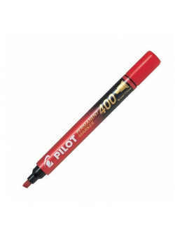 Marker permanentny SCA-400 czerwony (12szt) PILOT