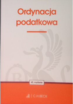 Ordynacja podatkowa