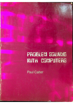 Problem solving with computers
