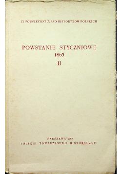 Powstanie Styczniowe 1863 II