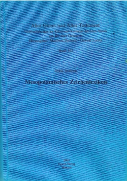 Mesopotamisches Zeichenlexikon
