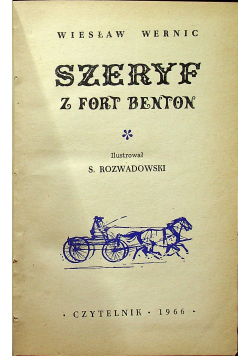 Szeryf z Fort Benton tom 1