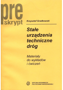Stałe urządzenia techniczne dróg