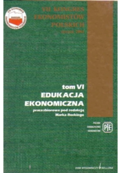 Edukacja ekonomiczna Tom 5