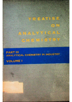 Treatise on Analytical Chemistry
