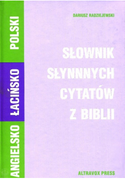 Słownik słynnych cytatów z Biblii