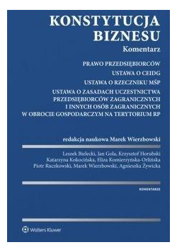Konstytucja biznesu Komentarz