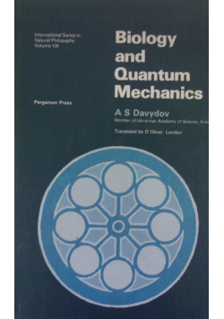 Biology and Quantum Mechanics