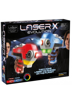 Laser X Evolution - blaster zestaw podwójny