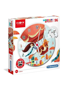 Puzzle Supercolor Zegar 96