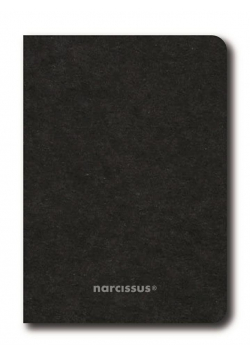Zeszyt A6/40K kratka Eco czarny (12szt) NARCISSUS