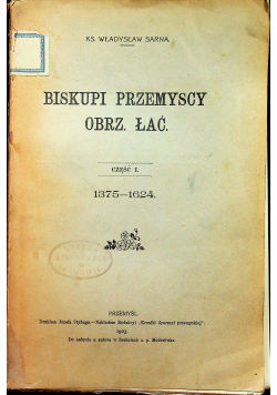 Biskupi przemyscy 1903 r