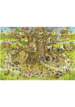 Puzzle 1000 Funky ZOO - Małpie Zoo