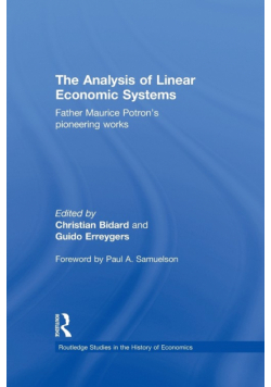 The Analysis of Linear Economic Systems
