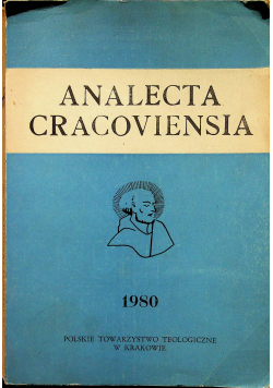 Analecta Cracoviensia XII